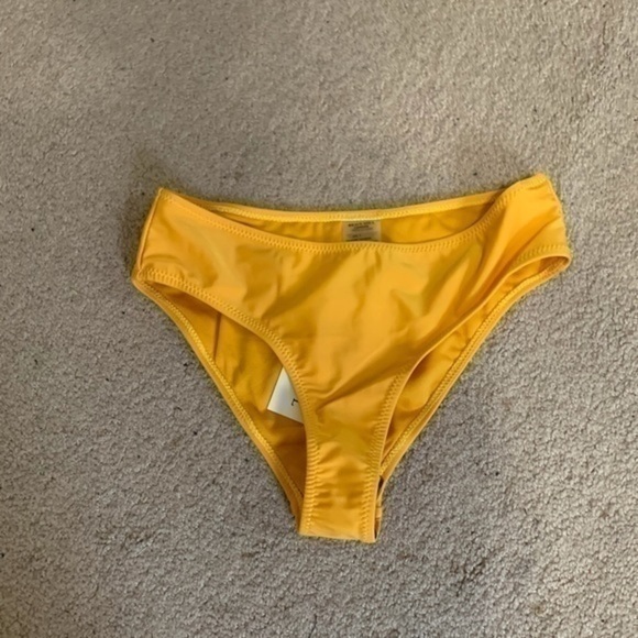 Brave Soul from Nasty Gal Yellow Bikini Bottom NWT Small - Picture 5 of 9